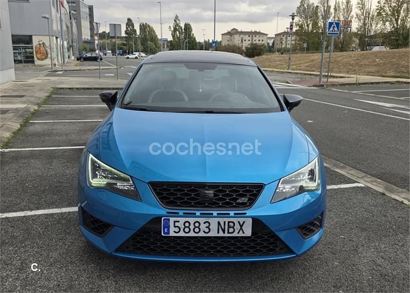 Azul Usado 2016 Seat Leon CUPRA Berlina | 18.400 € (Buen precio) - Imagen 1/4