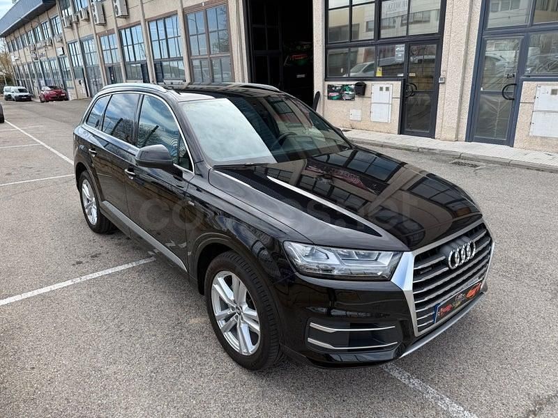 Usado Audi Q7 Comfort 272 CV (200 kW) 2018 Negro SUV