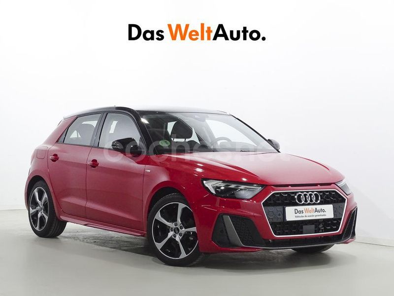 Rojo Usado 2024 Audi A1 Sportback Utilitario | 25.600 € (Precio justo) - Imagen 1/4