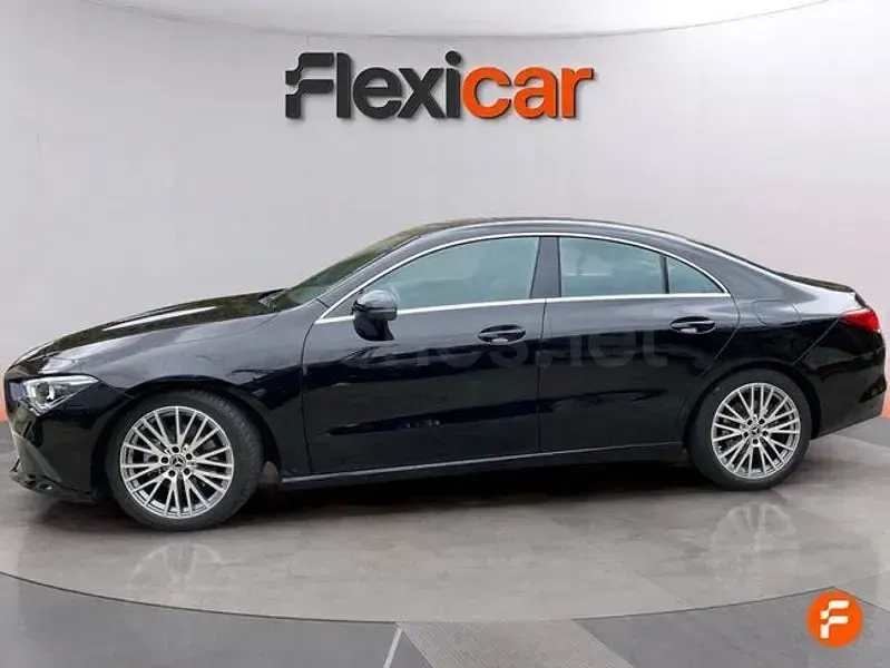 Usado Mercedes CLA200 150 CV (110 kW) 2021 Negro Coupe