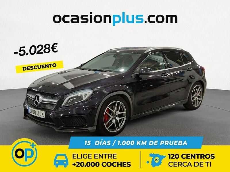 Usado Mercedes GLA45 AMG AMG 381 CV (280 kW) 2015 Negro SUV