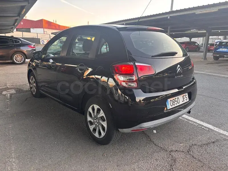 Usado Citroën C3 PureTech 68 CV (50 kW) 2015 Negro Berlina