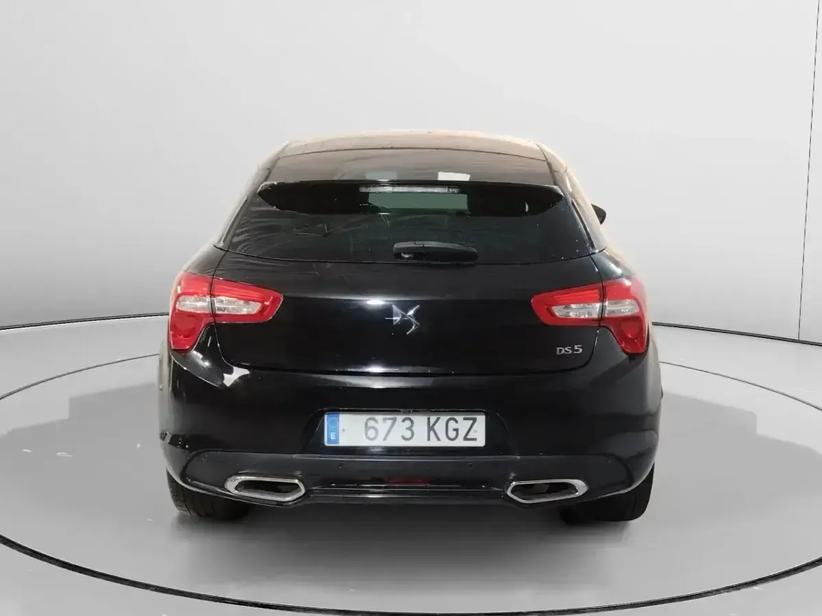 Usado DS Automobiles DS5 Style 120 CV (88 kW) 2018 Negro Utilitario