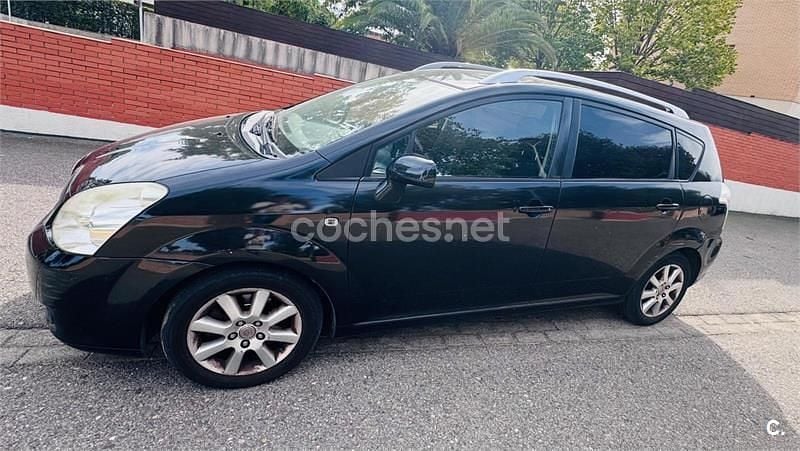 Negro Usado 2007 Toyota Corolla Verso Luna Monovolumen | 4000 € (Buen precio) - Imagen 1/4