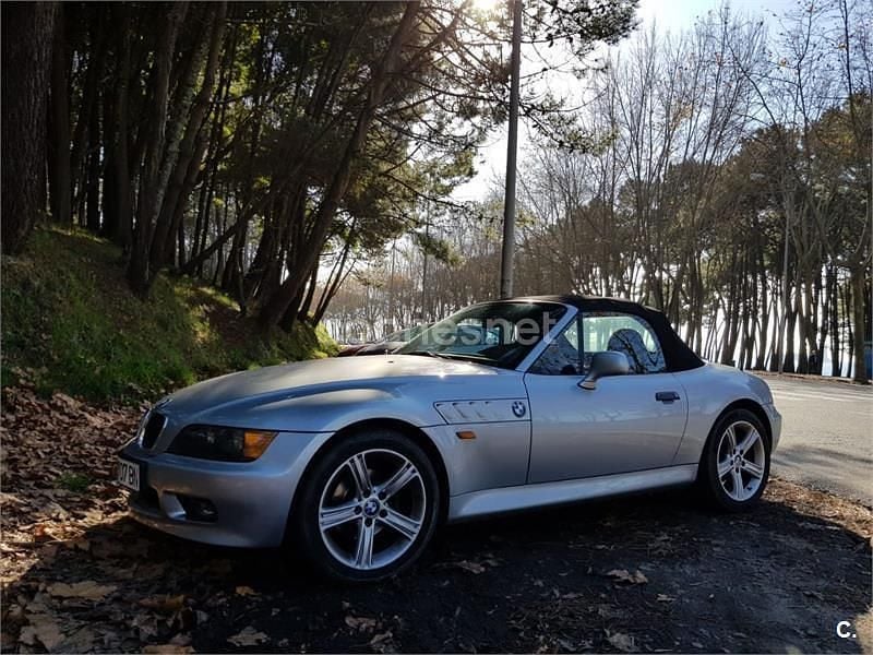 Usado BMW Z3 150 CV (110 kW) 1998 Gris / plata Descapotable