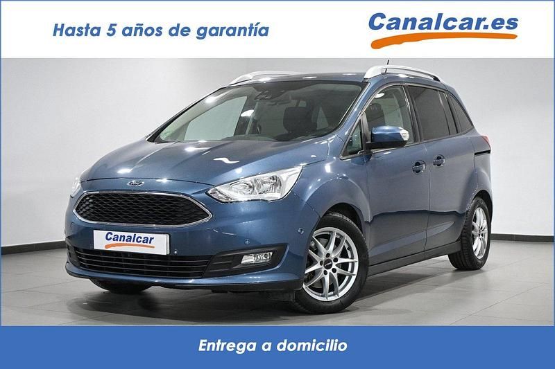 Usado Ford Grand C-Max Trend+ 125 CV (91 kW) 2019 Azul Monovolumen