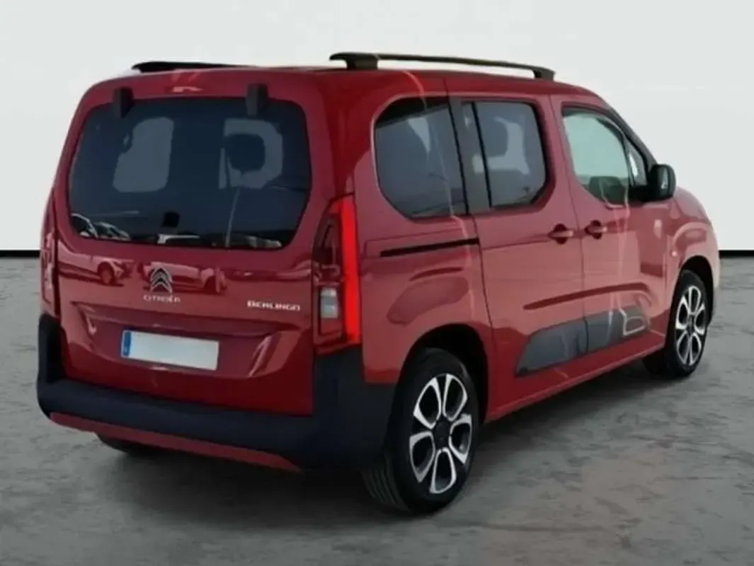 Usado Citroën e-Berlingo PureTech 110 CV (80 kW) 2019 Rojo Van