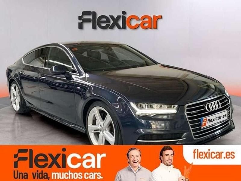 Usado Audi A7 Sportback S-Line 272 CV (200 kW) 2016 Gris Utilitario