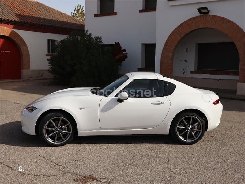 Blanco Usado 2024 Mazda MX5 Kizuna Descapotable | 29.200 € (Buen precio) - Imagen 1/4