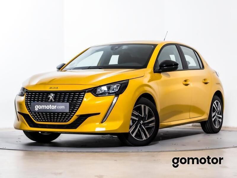 Usado Peugeot 208 Allure 100 CV (73 kW) 2023 Amarillo Utilitario