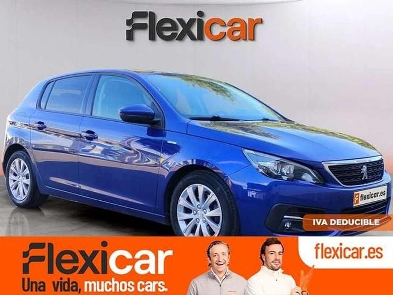 Azul Usado 2020 Peugeot 308 Allure Familiar | 10.790 € (Buen precio) - Imagen 1/4