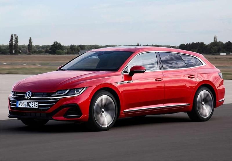 Usado VW Arteon R-line 150 CV (110 kW) 2021 Blanco Familiar