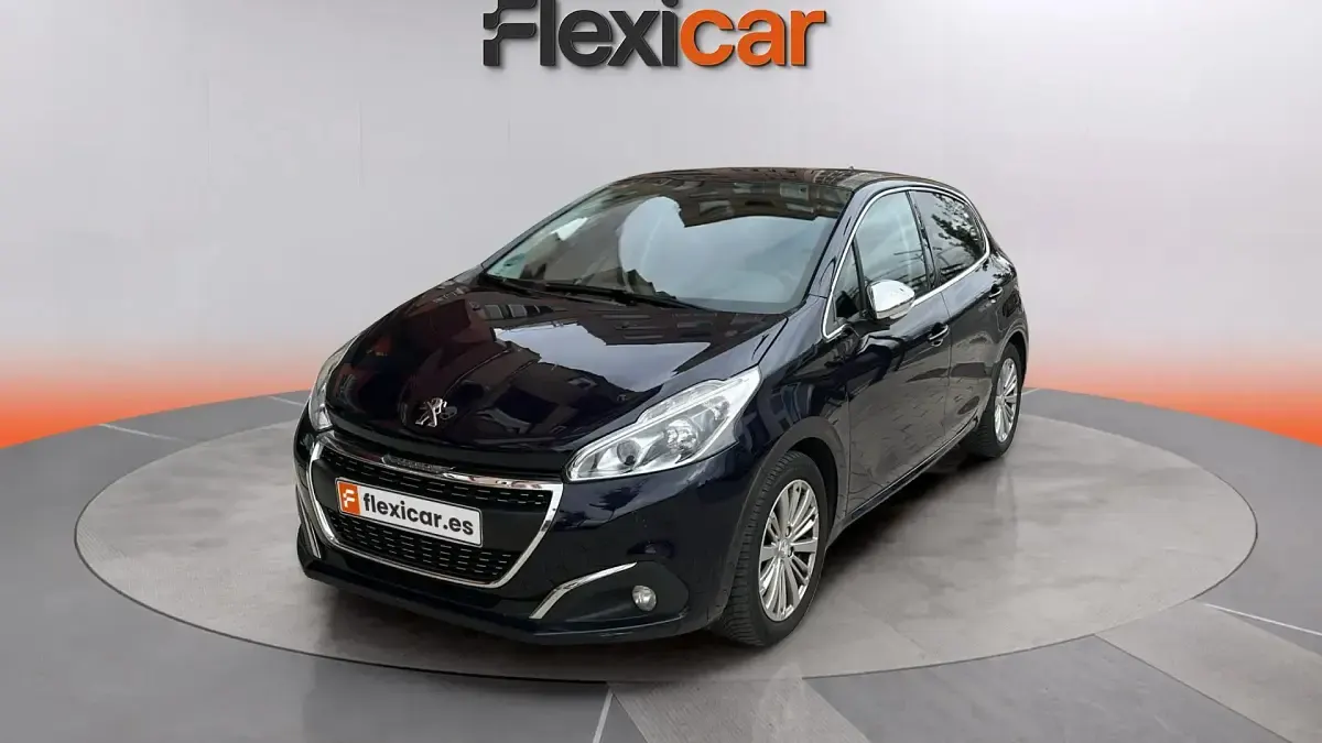Begagnad Peugeot 208 Allure 110 HK (80 kW) 2017 Blå Halvkombi
