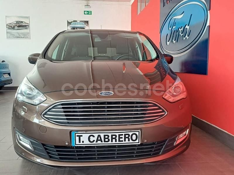 Usado Ford C-MAX Titanium 125 CV (91 kW) 2016 Marrón Monovolumen