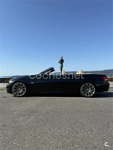 Usado BMW 320 Cabriolet 170 CV (125 kW) 2007 Negro Descapotable