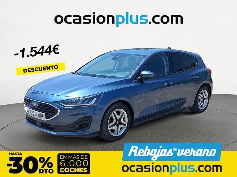 Azul Usado 2022 Ford Focus Trend+ Berlina | 16.990 € (Precio justo) - Imagen 1/4