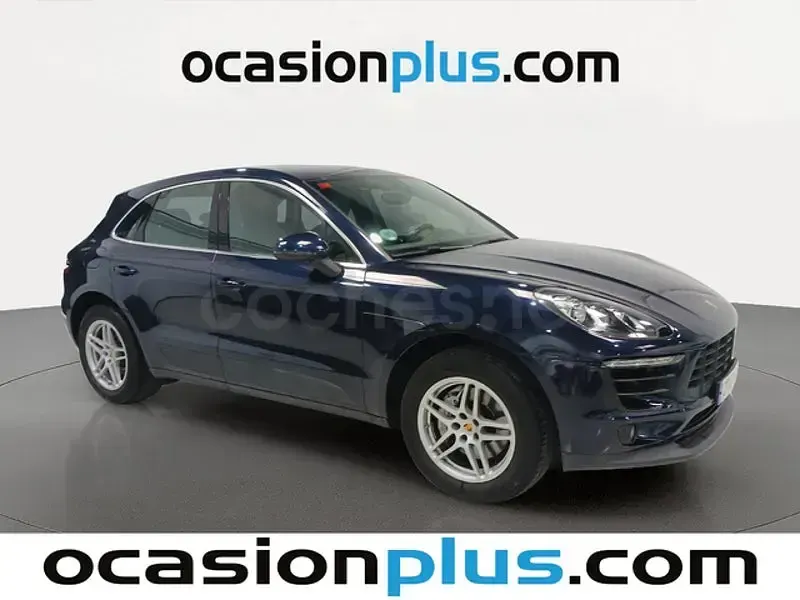Usado Porsche Macan 258 CV (189 kW) 2017 Azul SUV