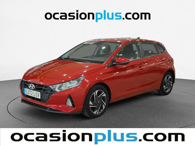 Rojo Usado 2021 Hyundai i20 Utilitario | 12.000 € (Precio justo) - Imagen 1/4