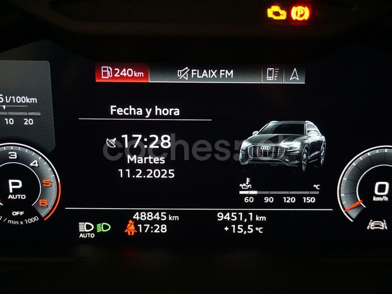 Usado Audi Q8 S-Line 286 CV (210 kW) 2019 Negro SUV