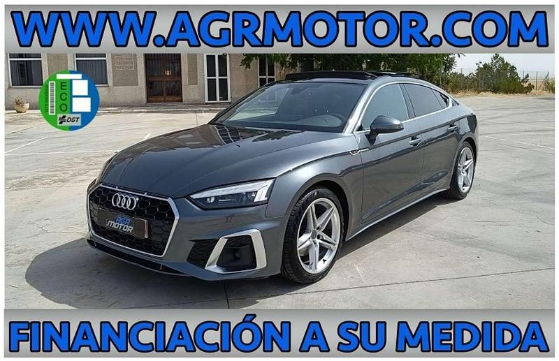 Gris Usado 2021 Audi A5 Sportback Utilitario | 33.400 € (Precio justo) - Imagen 1/4