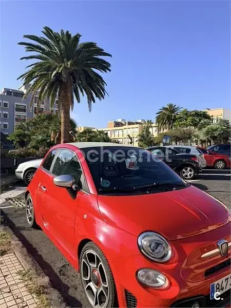 Usado Abarth 595C Turismo 165 CV (121 kW) 2019 Rojo Descapotable