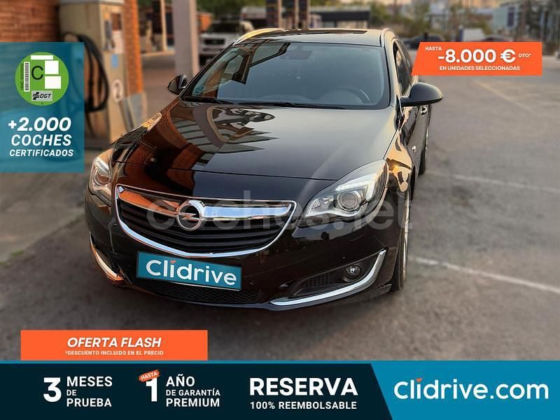 Negro Usado 2017 Opel Insignia Excellence Familiar | 11.990 € (Precio justo) - Imagen 1/3