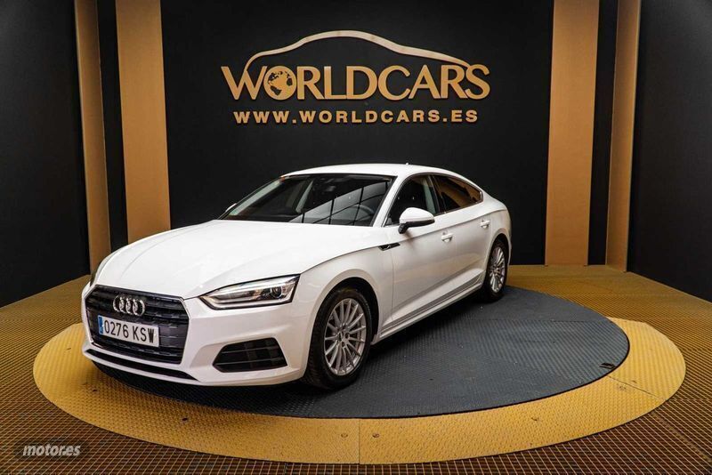 Blanco Usado 2019 Audi A5 Sportback Ambiente Berlina | 26.995 € (Buen precio) - Imagen 1/4