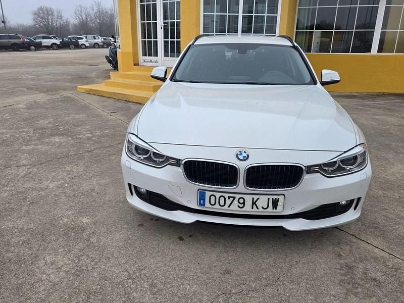 Usado BMW 320 Efficient Dynamics 163 CV (119 kW) 2014 Blanco Familiar
