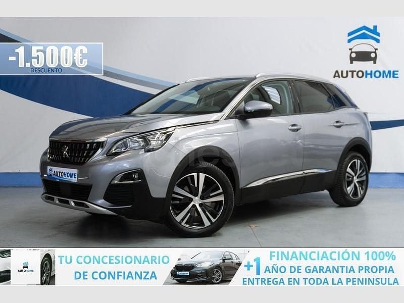 Gris / plata Usado 2020 Peugeot 3008 Allure SUV | 15.950 € (Super precio) - Imagen 1/4