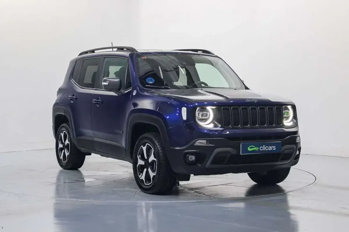 Käytetty Jeep Renegade Trailhawk 241 HP (177 kW) 2021 Sininen Katumaasturi