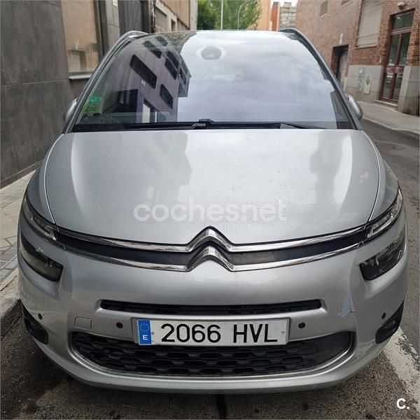 Usado Citroën Grand C4 Picasso Intensive 156 CV (114 kW) 2014 Gris / plata Monovolumen
