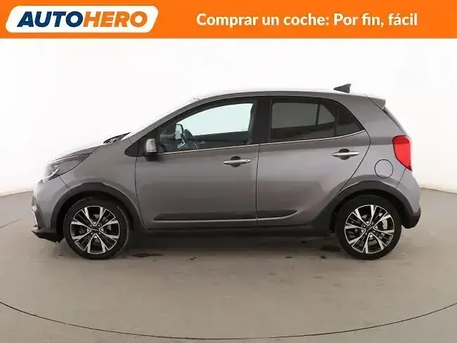 Usado Kia Picanto X-Line 100 CV (73 kW) 2022 Gris Utilitario