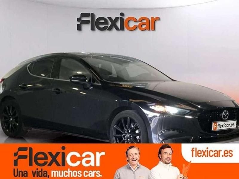 Negro Usado 2022 Mazda 3 Homura-Line Berlina | 18.990 € (Buen precio) - Imagen 1/4