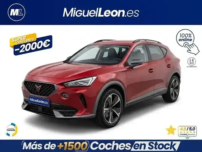 Usado Cupra Formentor 204 CV (150 kW) 2022 Rojo SUV