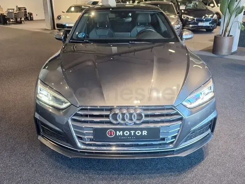 Usado Audi A5 Sportback S-Line 190 CV (139 kW) 2019 Gris / plata Utilitario