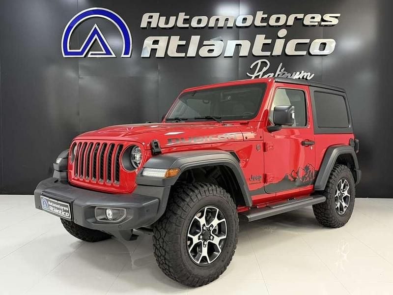 Rojo Usado 2021 Jeep Wrangler Rubicon SUV | 58.000 € (Precio justo) - Imagen 1/4