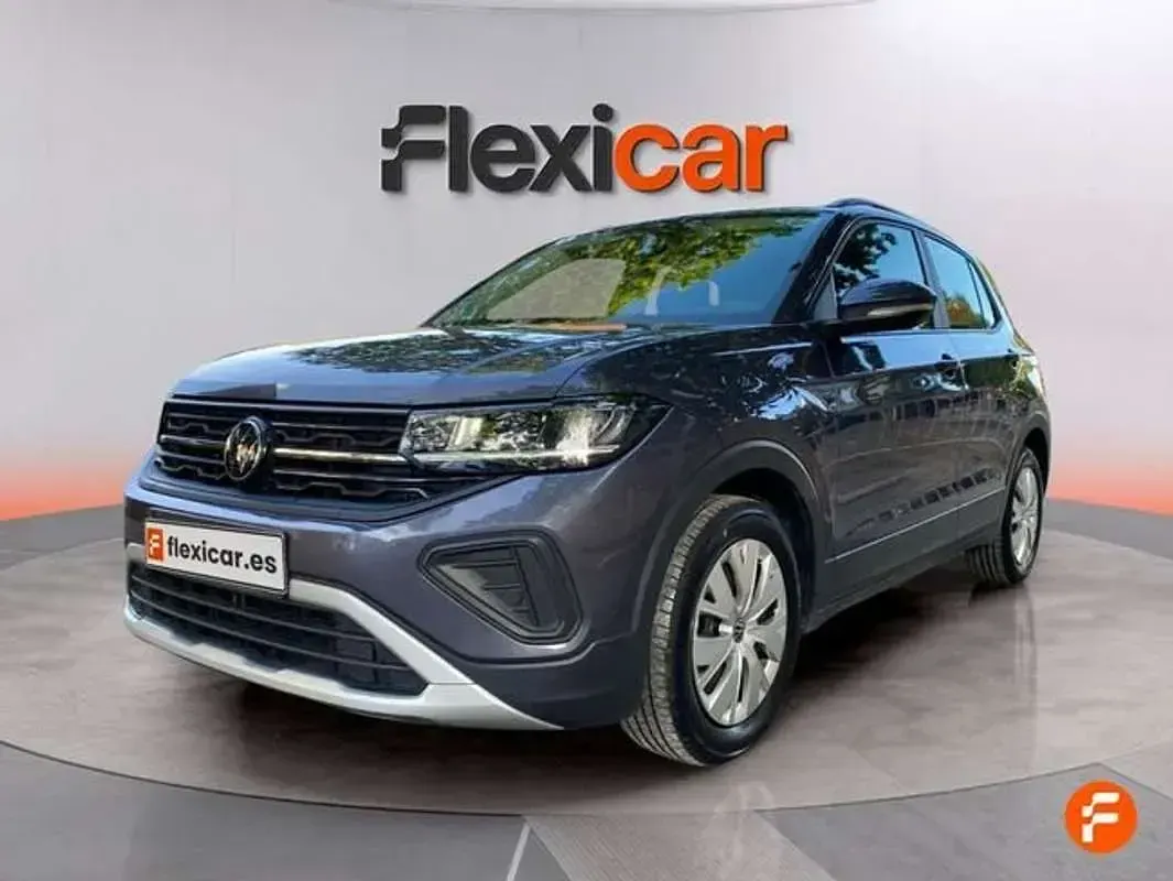 Usado VW T-Cross 95 CV (69 kW) 2024 Gris SUV