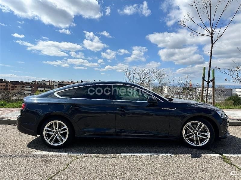 Usado Audi A5 Sportback Advanced Plus 190 CV (139 kW) 2017 Azul Utilitario