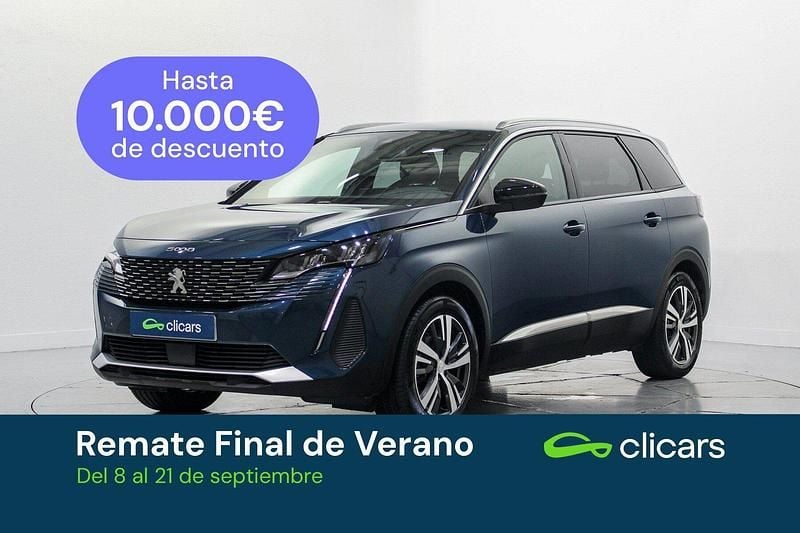 Azul Usado 2024 Peugeot 5008 Allure Monovolumen | 24.490 € (Precio justo) - Imagen 1/4