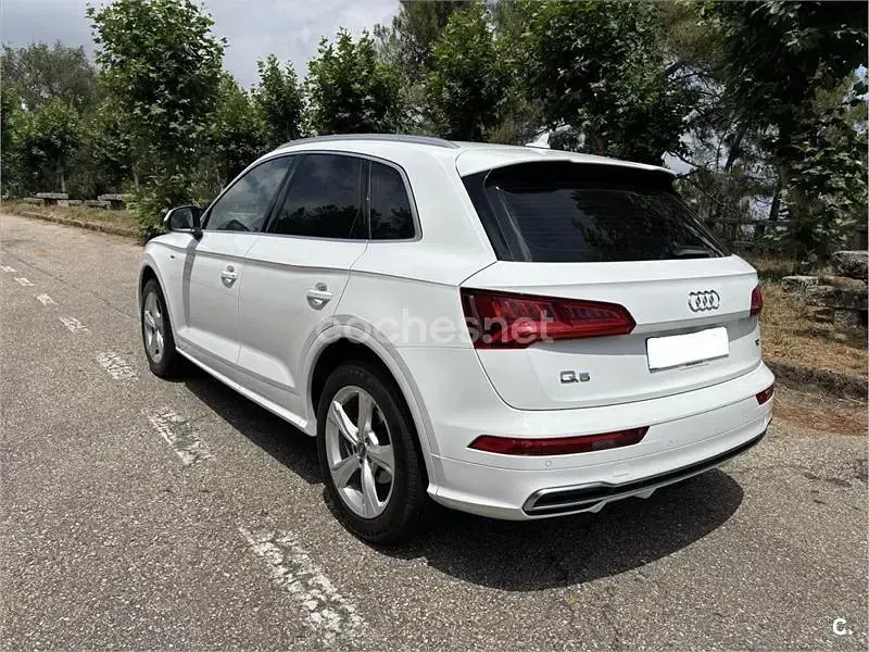 Usado Audi Q5 S-Line 150 CV (110 kW) 2018 Blanco SUV