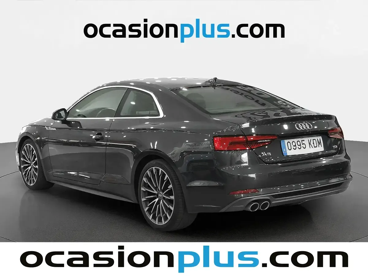 Usado Audi A5 S-Line 190 CV (139 kW) 2017 Gris Coupe