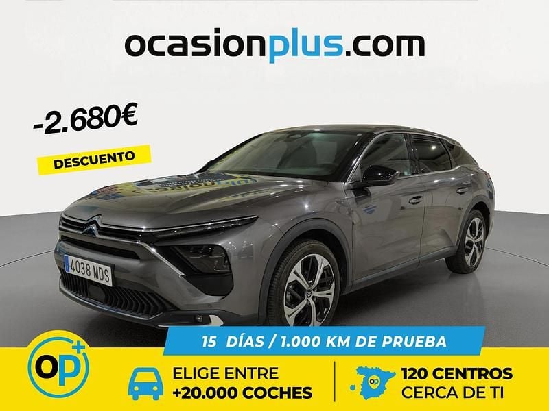 Gris Usado 2023 Citroën C5 X Feel Familiar | 18.490 € (Precio justo) - Imagen 1/4