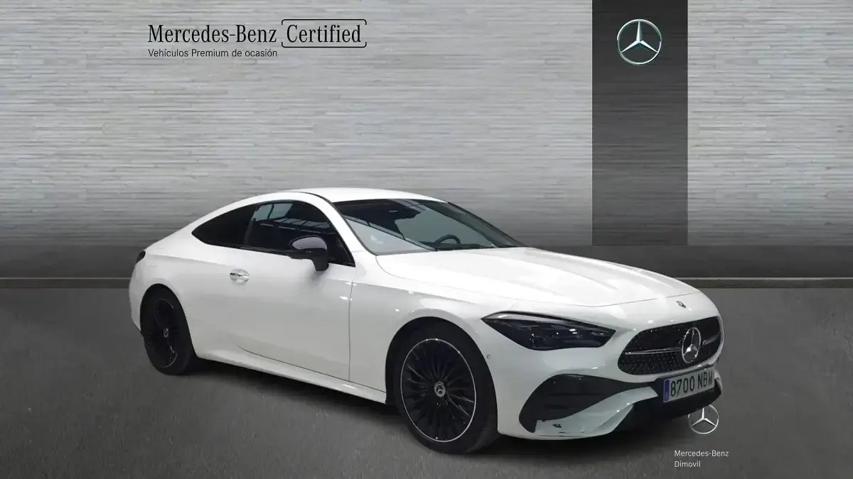 Usado Mercedes CLE220 197 CV (144 kW) 2024 Blanco polar Coupe