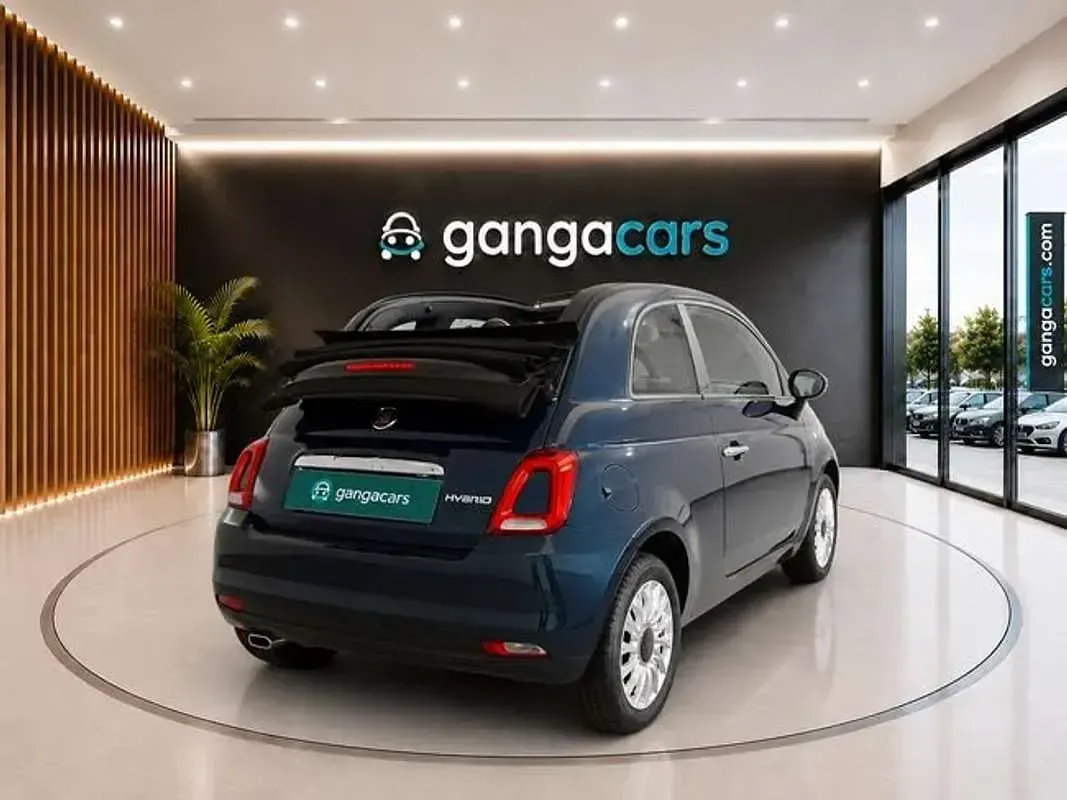 Usado Fiat 500 Dolcevita 69 CV (50 kW) 2023 Azul Descapotable