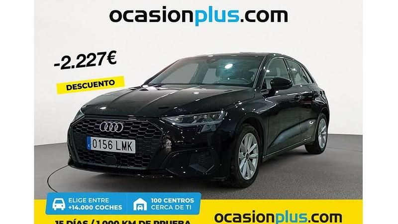 Negro Usado 2021 Audi A3 Sportback Utilitario | 21.182 € (Buen precio) - Imagen 1/4