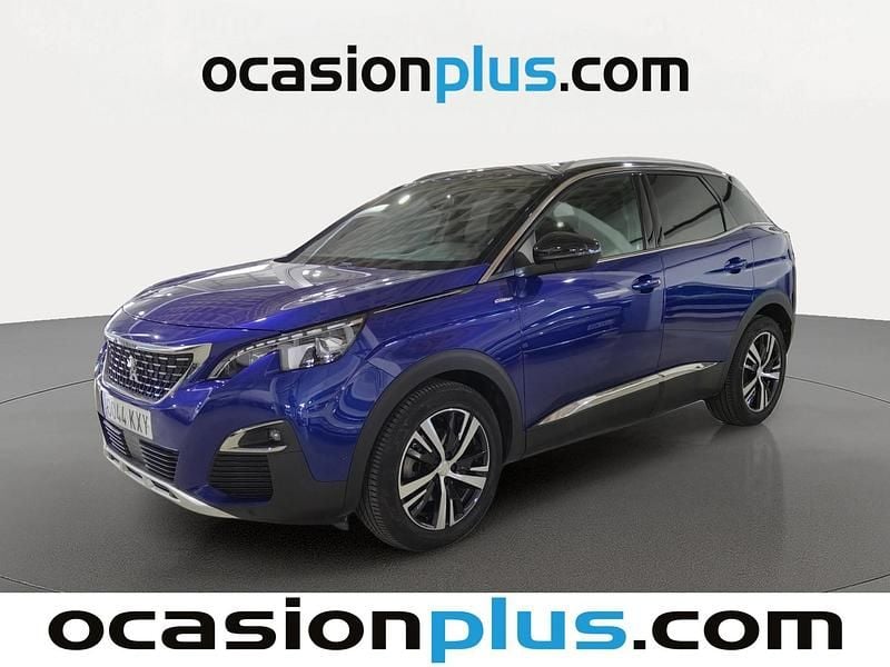 Azul Usado 2019 Peugeot 3008 GT-line SUV | 15.000 € (Precio justo) - Imagen 1/4