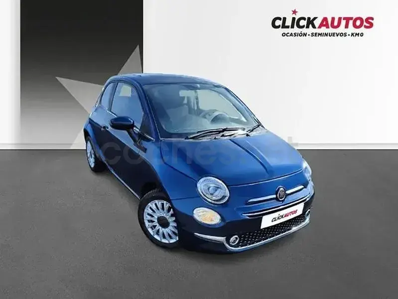 Usado Fiat 500 Dolcevita 70 CV (51 kW) 2024 Azul Berlina