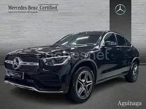 Usado Mercedes GLC300 306 CV (225 kW) 2021 Negro Coupe