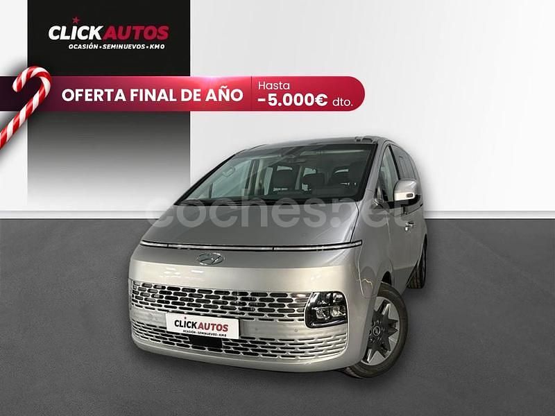 Gris / plata Usado 2023 Hyundai Staria Monovolumen | 39.200 € (Precio justo) - Imagen 1/4