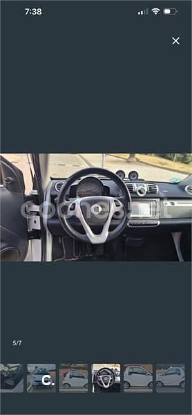 Usado Smart ForTwo Cabrio Passion 84 CV (61 kW) 2012 Blanco Descapotable